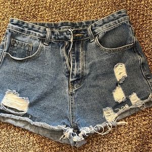 Cute Denim Short Shorts